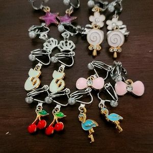 Clip on earrings